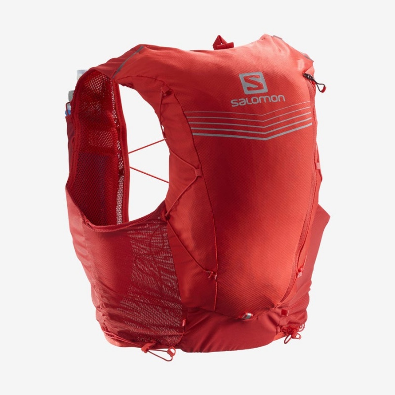 Men\'s Salomon ADV SKIN 12 Running Packs Red | IN2504UZG