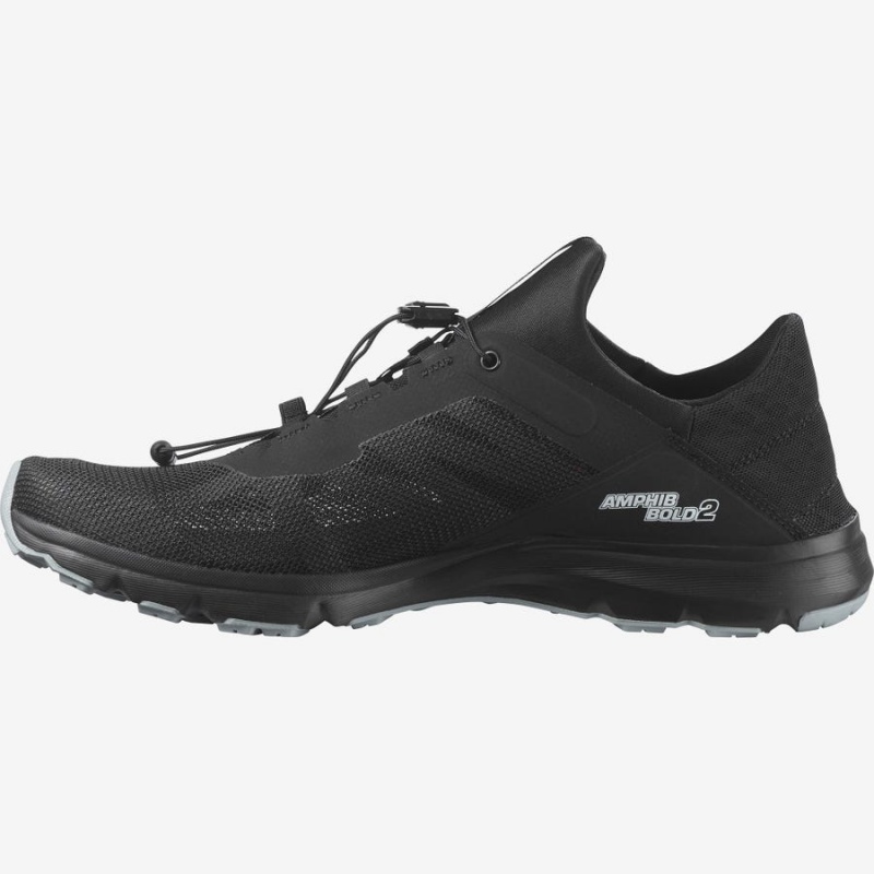 Men's Salomon AMPHIB BOLD 2 Water Shoes Black | IN2238DFM