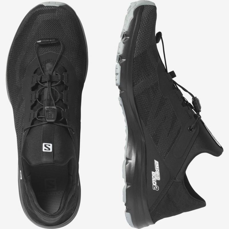 Men's Salomon AMPHIB BOLD 2 Water Shoes Black | IN2238DFM