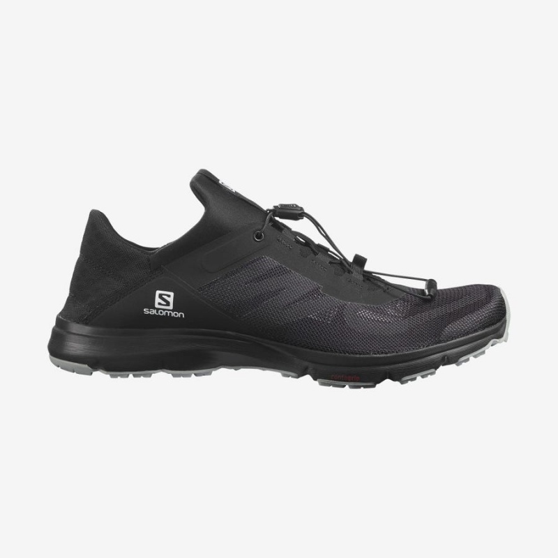 Men\'s Salomon AMPHIB BOLD 2 Water Shoes Black | IN2238DFM