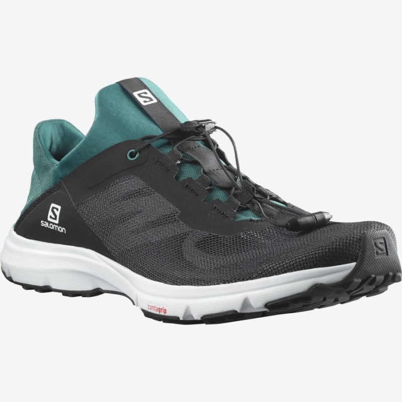 Men's Salomon AMPHIB BOLD 2 Water Shoes Black / Olive | IN2239FDN