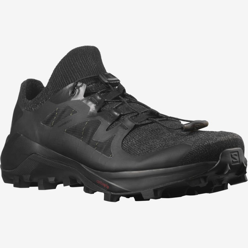 Men's Salomon CROSS PRO 2 Trail Running Shoes Black | IN2095SGL