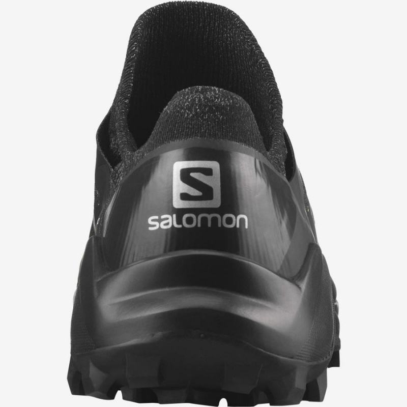 Men's Salomon CROSS PRO 2 Trail Running Shoes Black | IN2095SGL