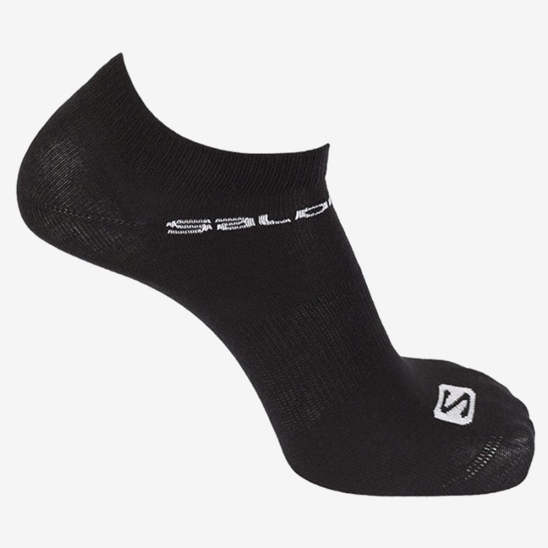 Men's Salomon FESTIVAL 2-PACK Socks Black | IN2665AHK