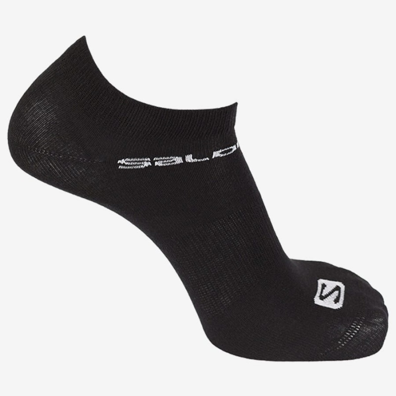 Men\'s Salomon FESTIVAL 2-PACK Socks Black | IN2665AHK