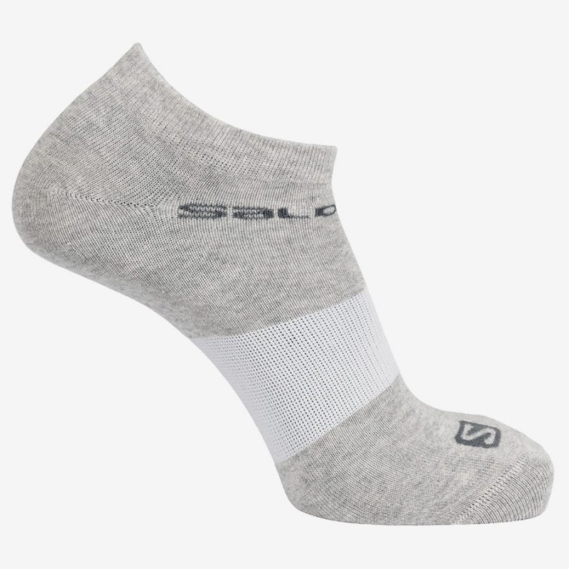 Men\'s Salomon FESTIVAL 2-PACK Socks Grey | IN2666SGL