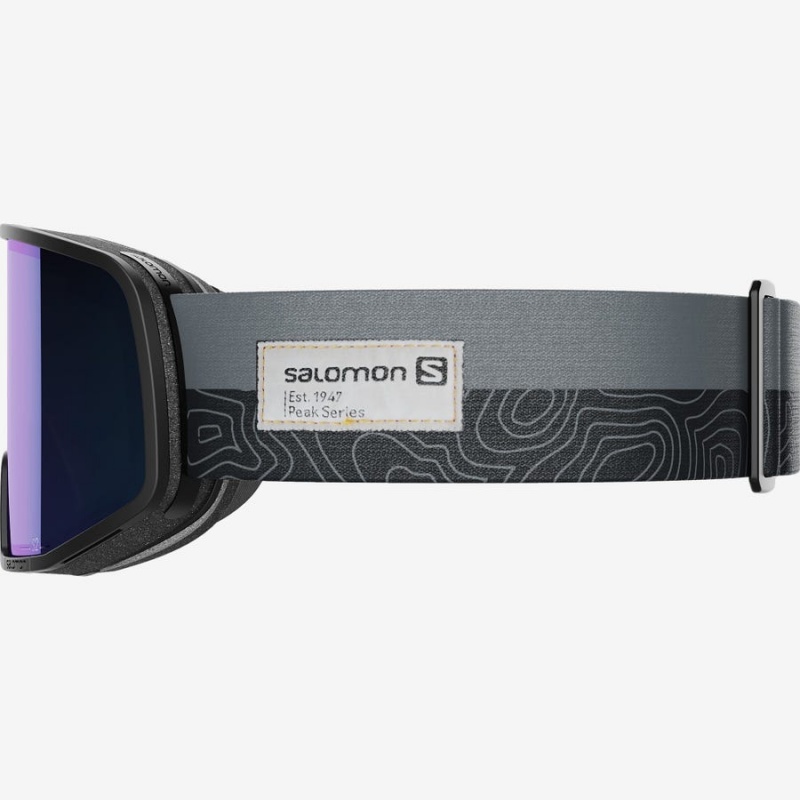 Men's Salomon LO FI MULTILAYER Goggles Silver | IN2717AHK