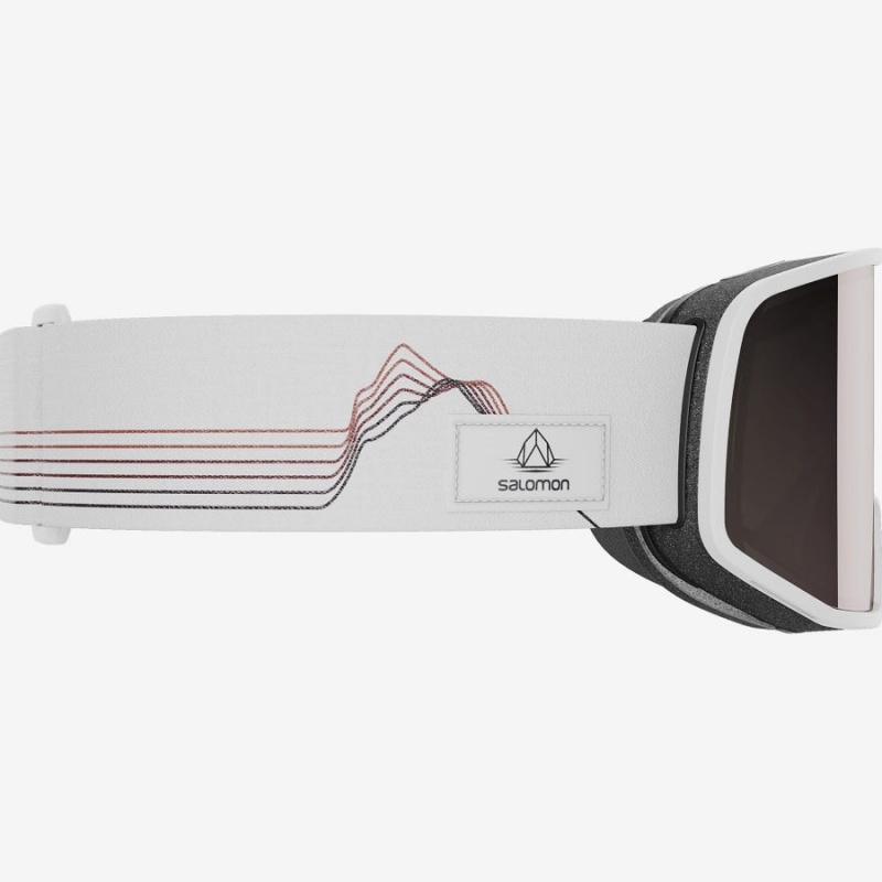 Men's Salomon LO FI MULTILAYER Goggles White | IN2714OKI