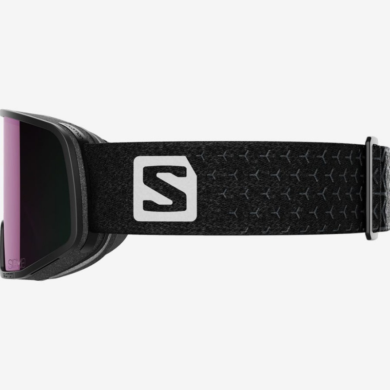 Men's Salomon LO FI SIGMA Goggles Black | IN2720FDN