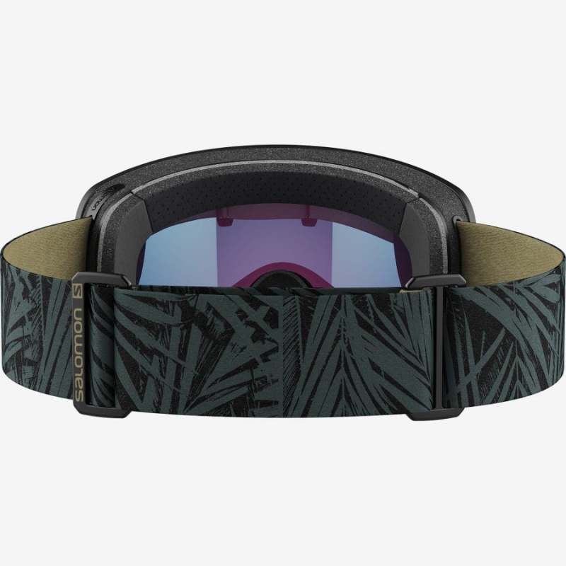 Men's Salomon LO FI SIGMA Goggles Black / Grey | IN2727XYU