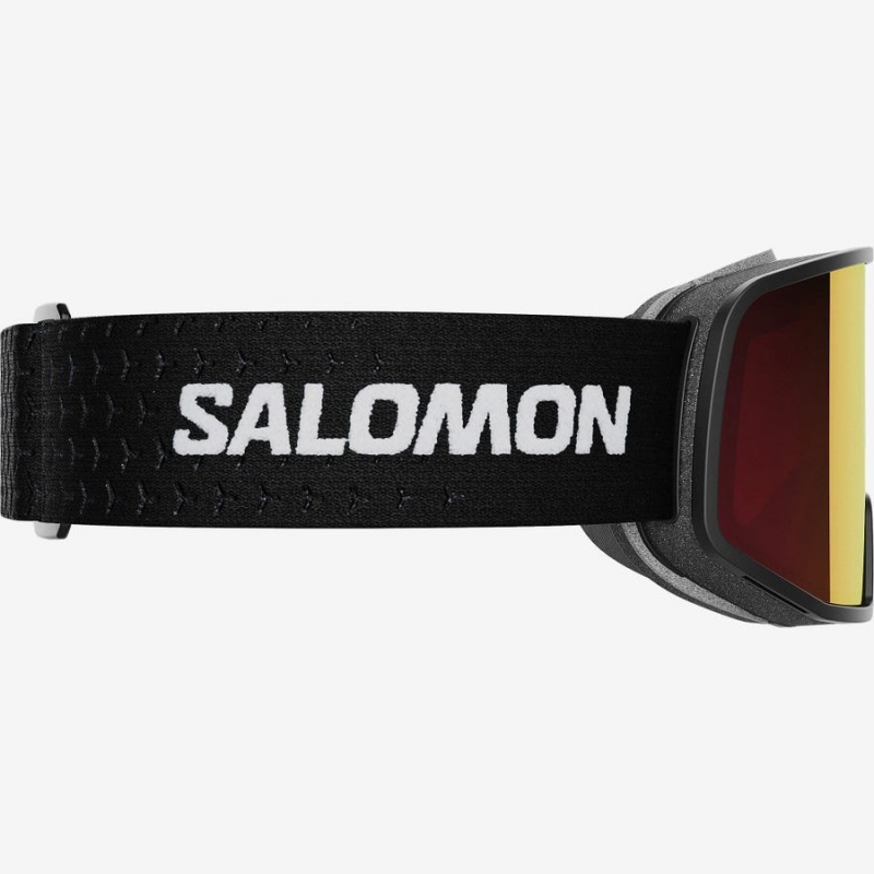 Men's Salomon LO FI SIGMA Goggles Black / White | IN2728CTV