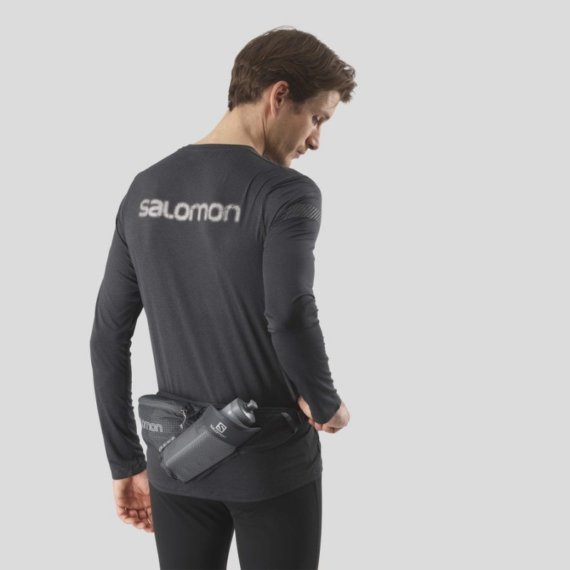 Men's Salomon NOCTURN ACTIVE Running Packs Black | IN2508AHK