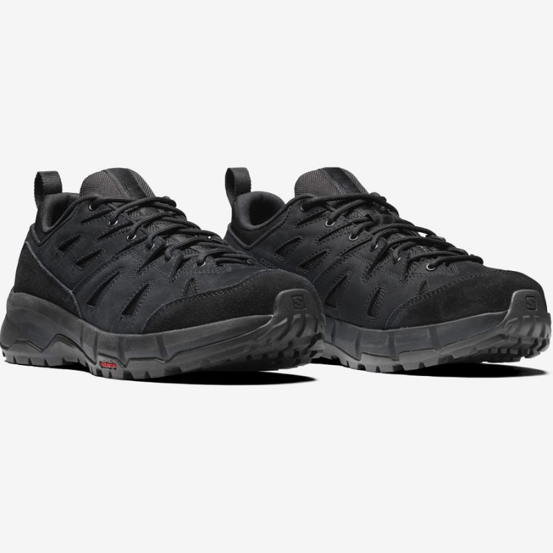 Men's Salomon ODYSSEY ADVANCED Sneakers Black | IN2167DFM