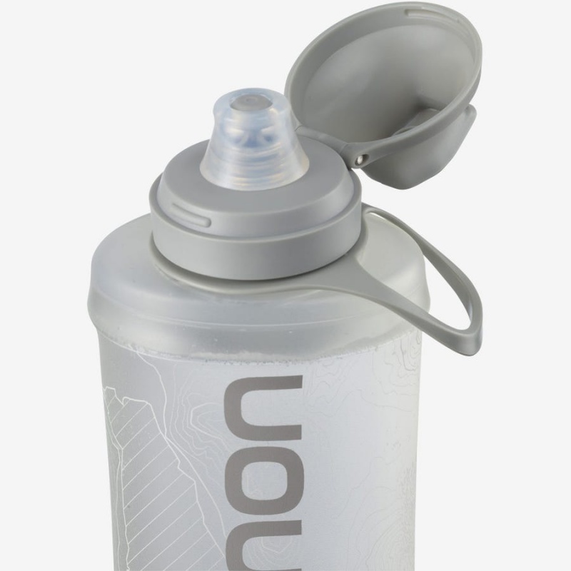 Men's Salomon OUTLIFE BOTTLE 550ml/18oz 42 Bags Grey | IN2570ZUT