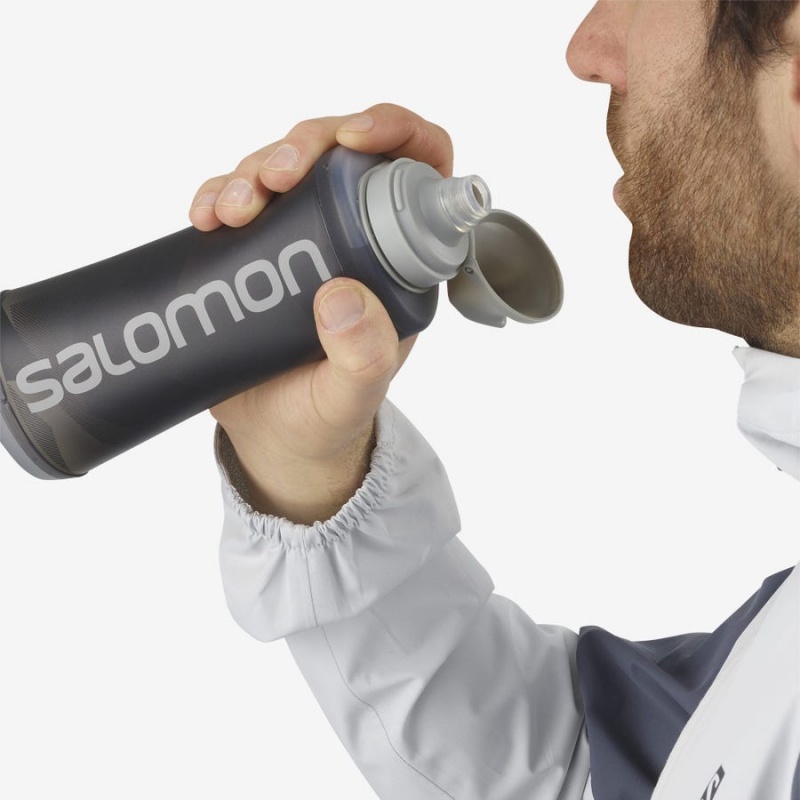 Men's Salomon OUTLIFE BOTTLE 550ml/18oz 42 Bags Black | IN2571XYU