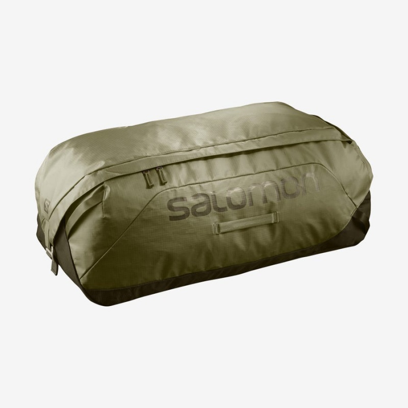 Men\'s Salomon OUTLIFE DUFFEL 100 Bags Olive | IN2600NWY