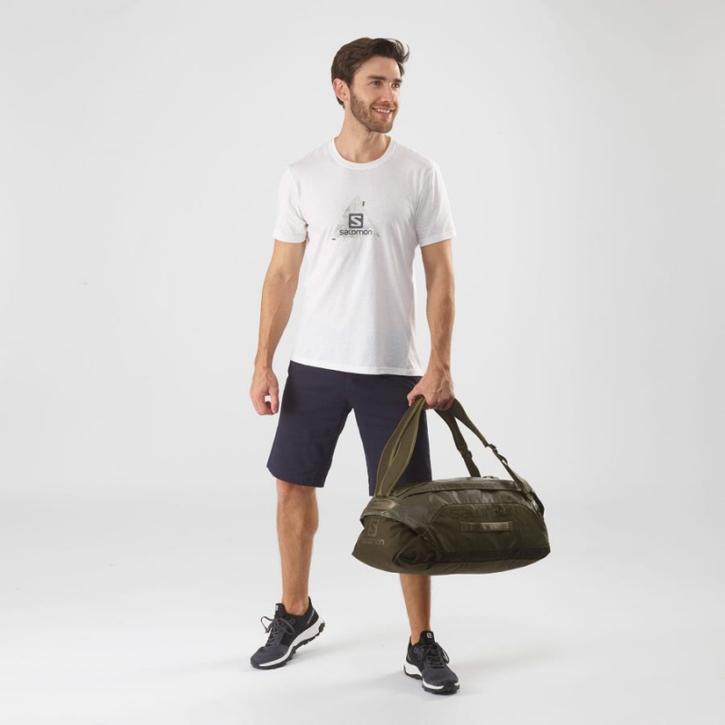 Men's Salomon OUTLIFE DUFFEL 25 Bags Olive | IN2587SGL