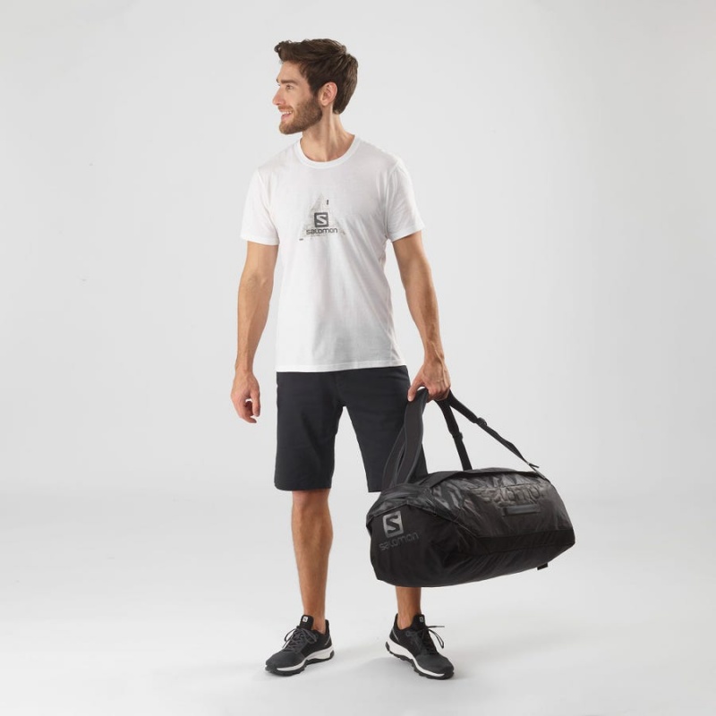 Men's Salomon OUTLIFE DUFFEL 45 Bags Black | IN2593KOR