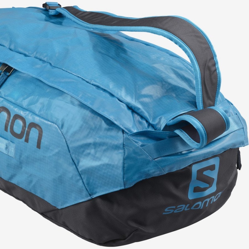 Men's Salomon OUTLIFE DUFFEL 45 Bags Blue | IN2592JPQ