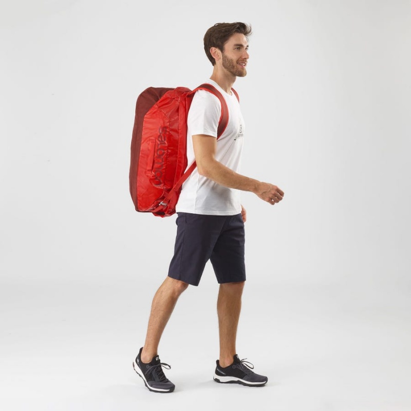 Men's Salomon OUTLIFE DUFFEL 45 Bags Red | IN2590GSO