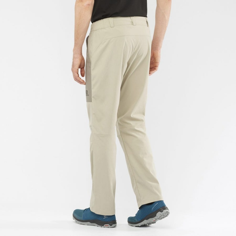 Men's Salomon OUTRACK Pants Brown | IN2440XYU