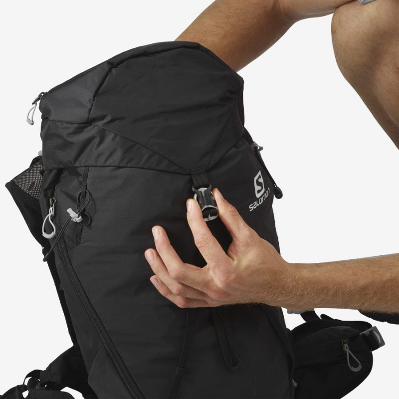 Men's Salomon OUT NIGHT 30+5 Backpacks Black | IN2562SGL