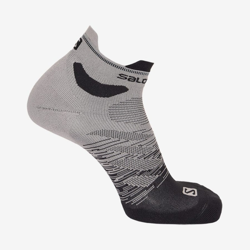 Men\'s Salomon PREDICT ANKLE Socks Grey | IN2677VRW