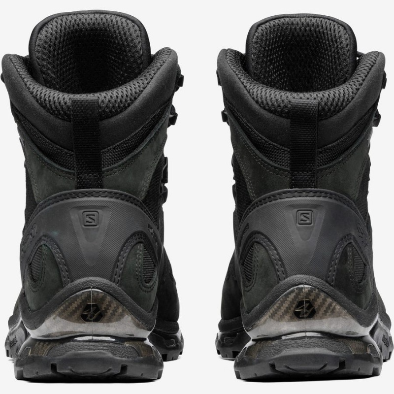 Men's Salomon QUEST 4D GORE-TEX ADVANCED Sneakers Black | IN2179NWY