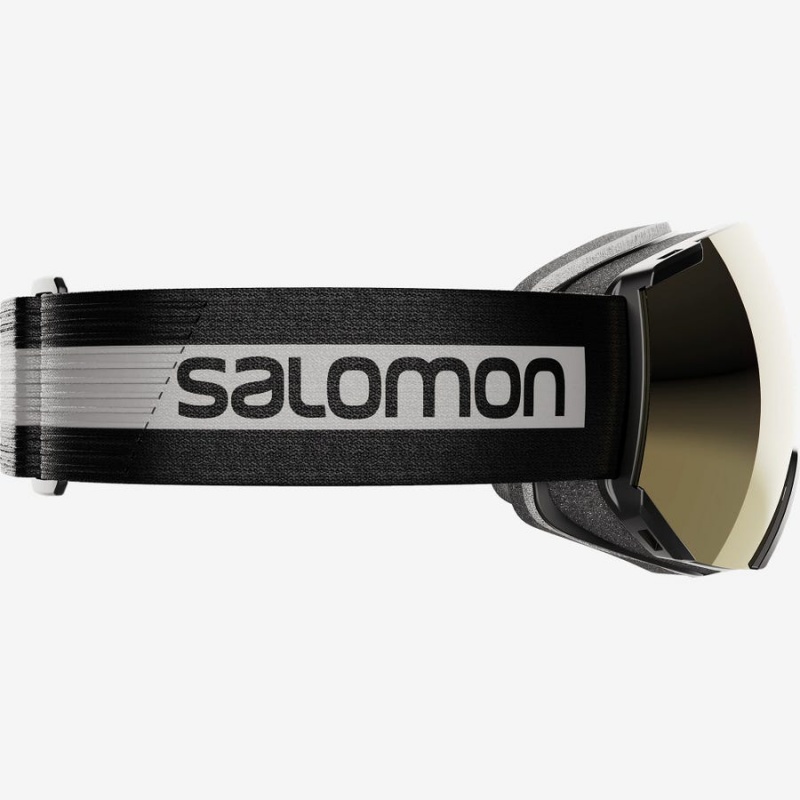 Men's Salomon RADIUM SIGMA Goggles Black | IN2712UZG