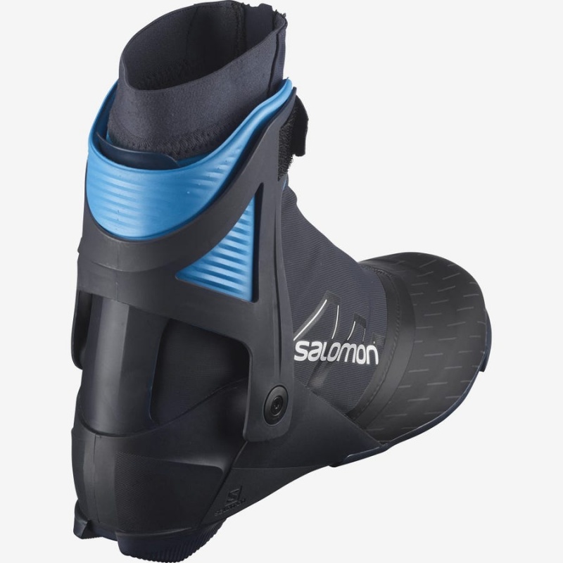 Men's Salomon RS10 PROLINK Ski Boots Black | IN2737DFM