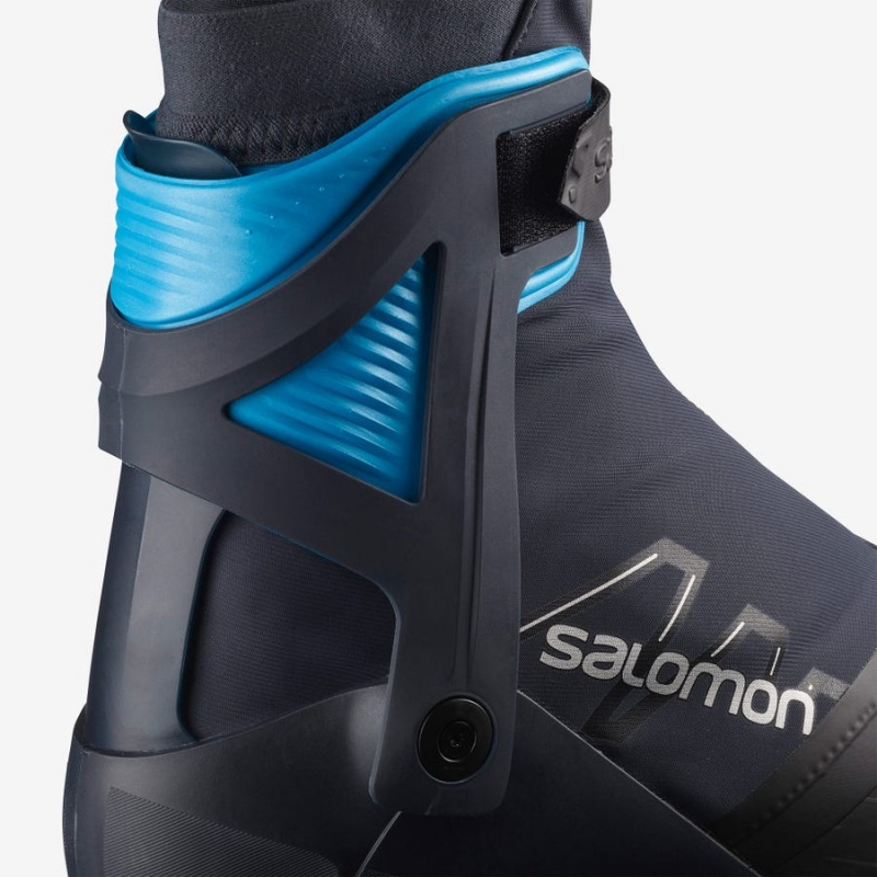 Men's Salomon RS10 PROLINK Ski Boots Black | IN2737DFM