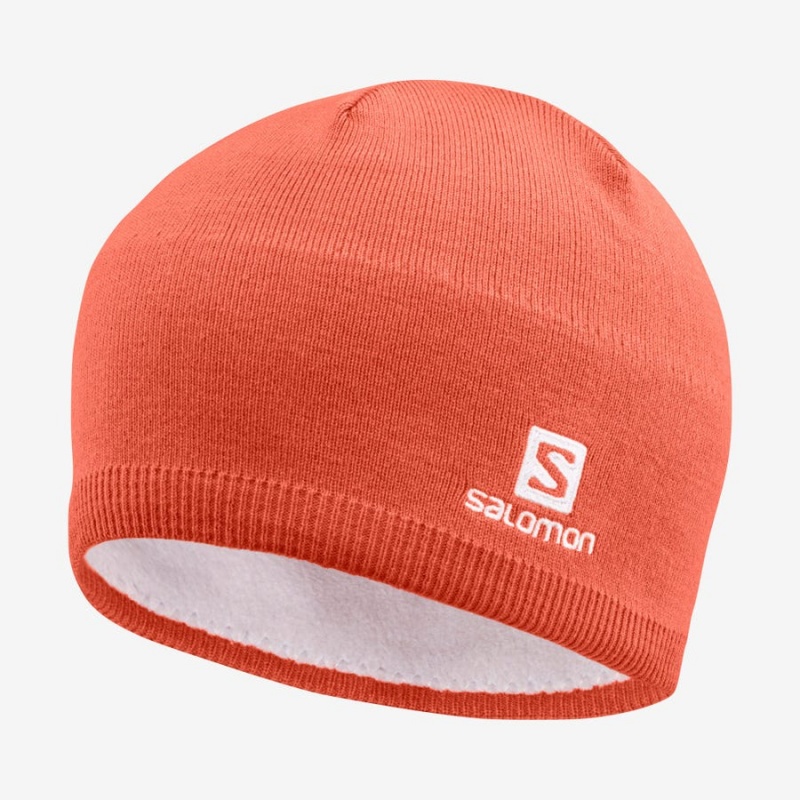 Men\'s Salomon SALOMON Hats Orange | IN2605RVD