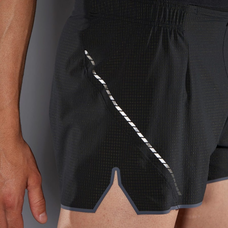 Men's Salomon SENSE AERO 3'' Shorts Black | IN2470BEX