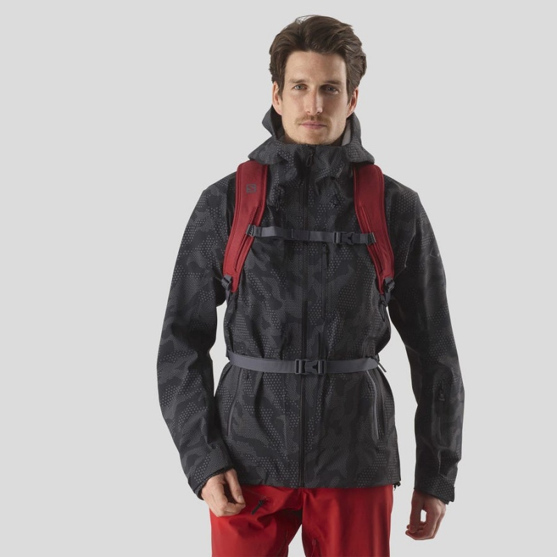 Men's Salomon SIDE 18 Backpacks Red | IN2550QMA