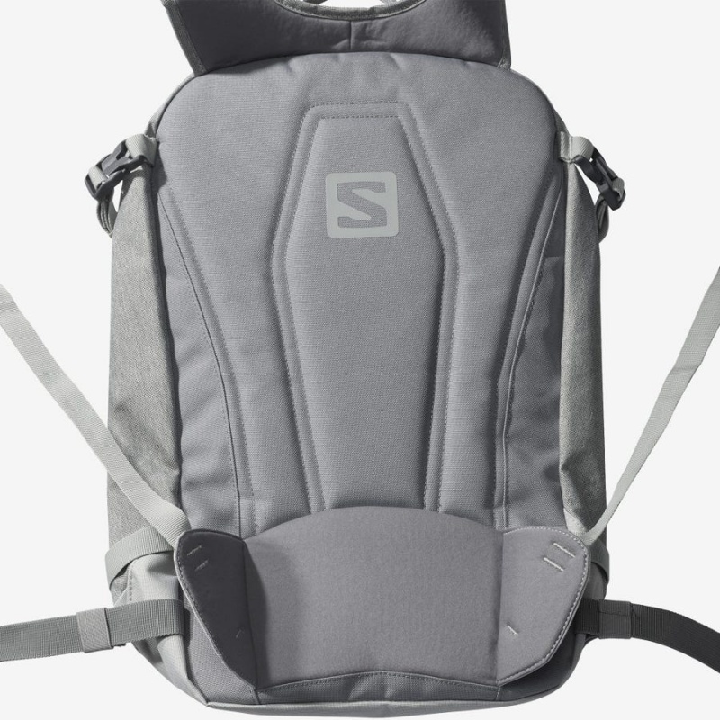 Men's Salomon SIDE 18 Backpacks Silver | IN2552EBC