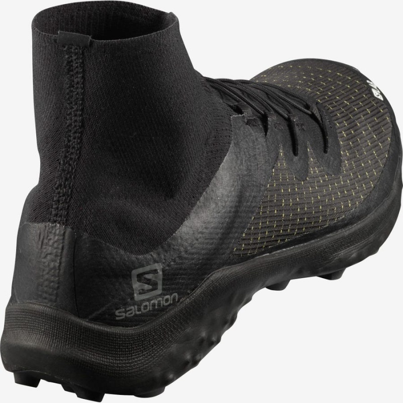 Men's Salomon S/LAB CROSS Trail Running Shoes Black | IN2123DFM