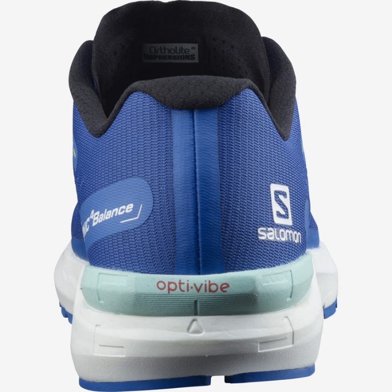 Men's Salomon SONIC 4 Balance Running Shoes Blue | IN2144HAP