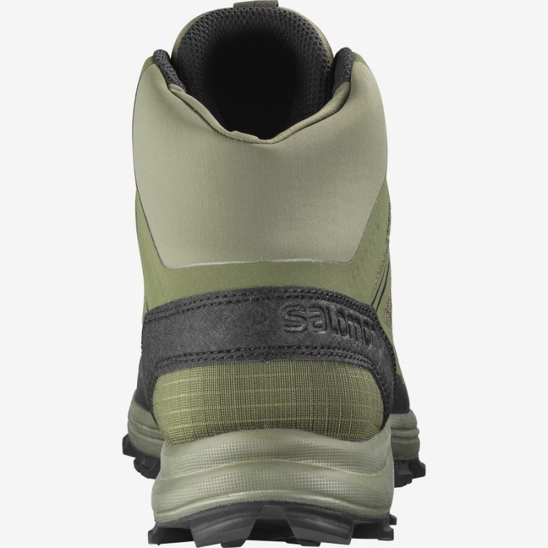 Men's Salomon SPEED ASSAULT FORCES Boots Olive | IN2266FDN