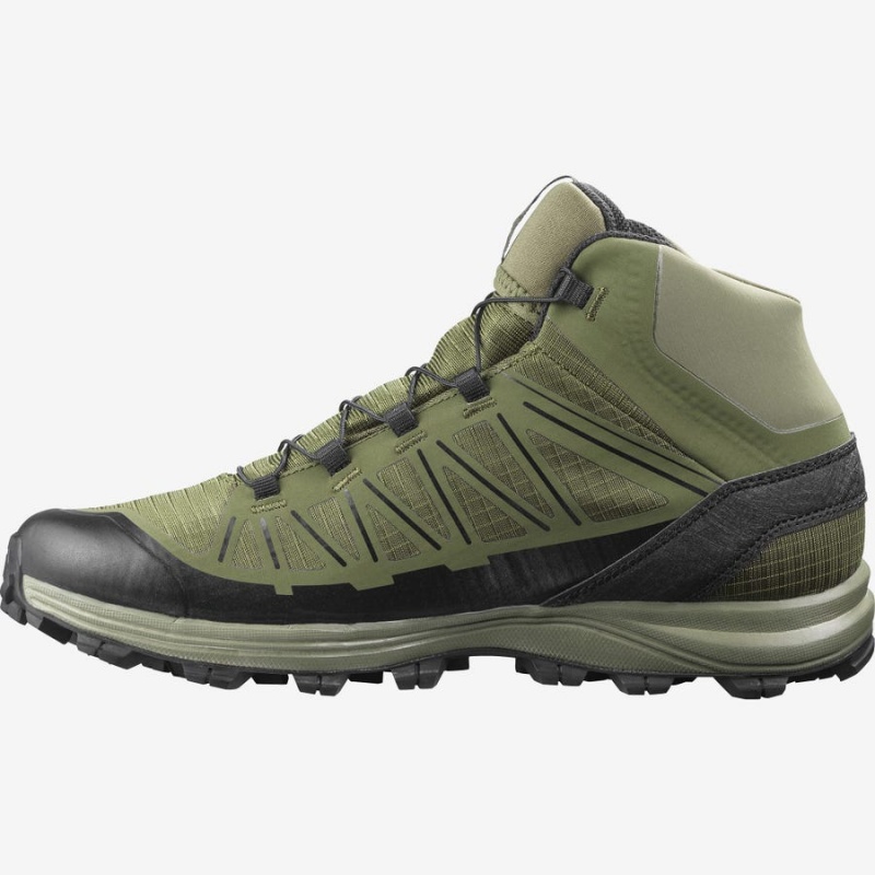 Men's Salomon SPEED ASSAULT FORCES Boots Olive | IN2266FDN