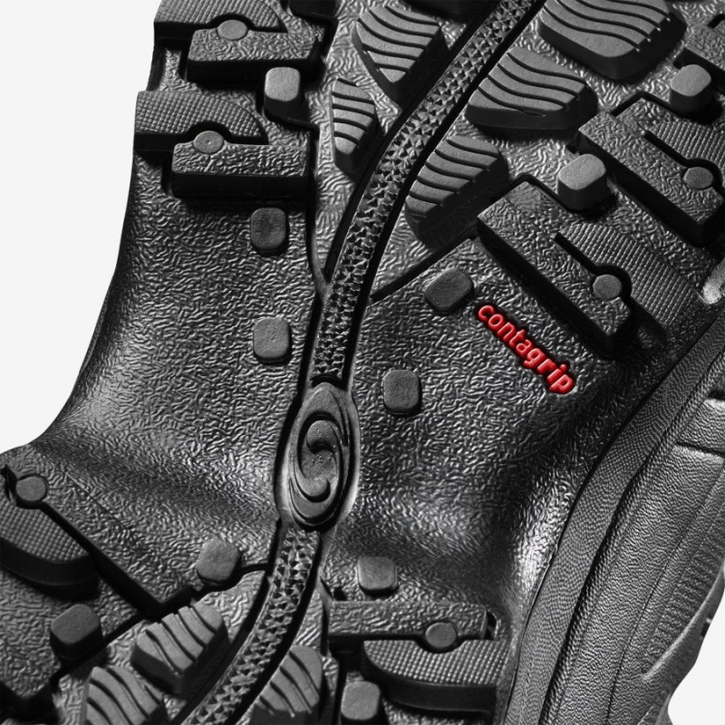 Men's Salomon TOUNDRA PRO CLIMASALOMON™ WATERPROOF Winter Boots Black | IN2243KOR