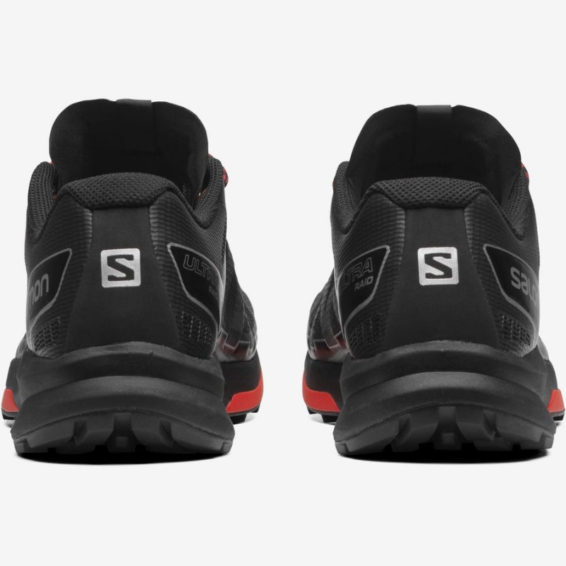 Men's Salomon ULTRA RAID Sneakers Black | IN2219ZUT