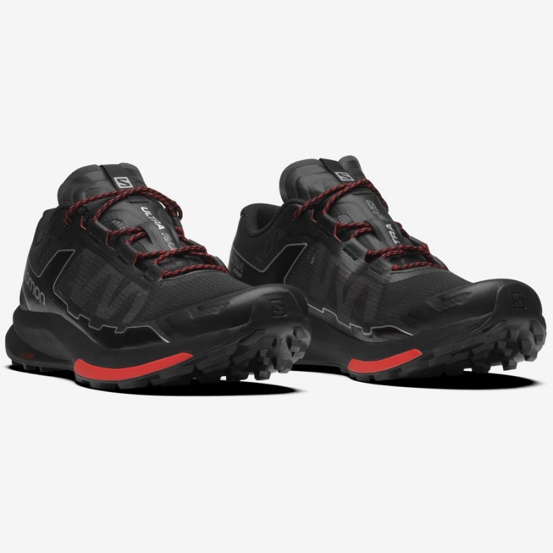 Men's Salomon ULTRA RAID Sneakers Black | IN2219ZUT