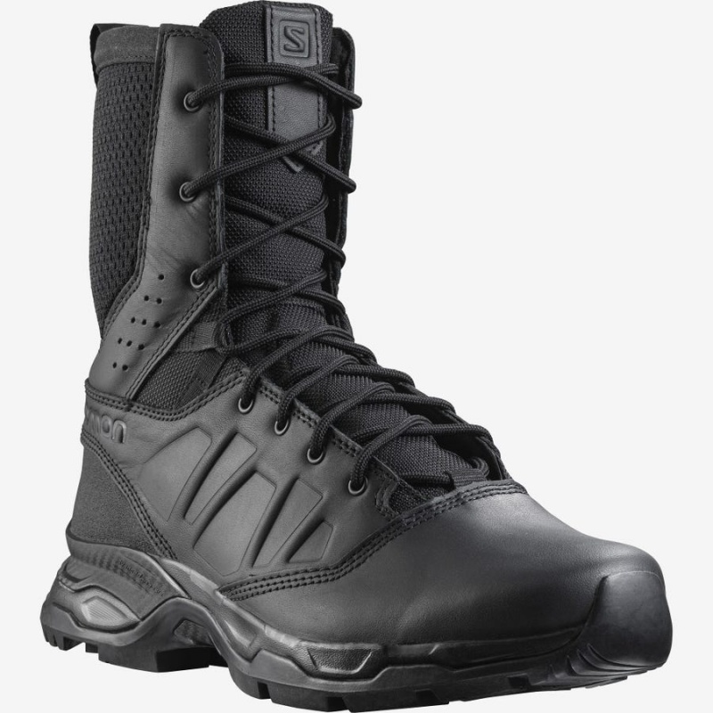 Men's Salomon URBAN JUNGLE ULTRA FORCES Boots Black | IN2251MQZ