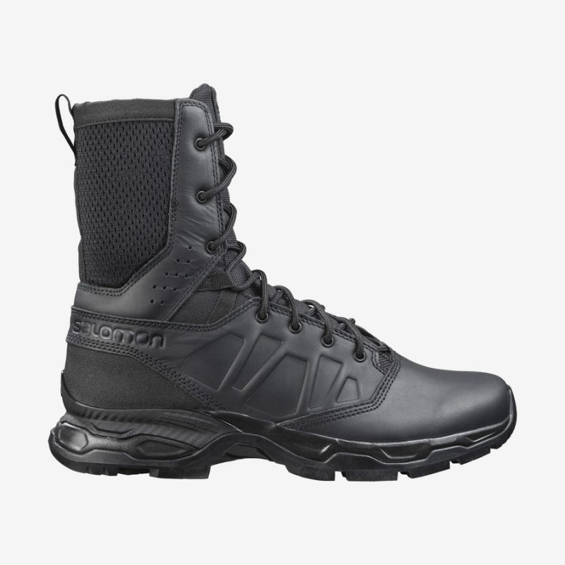 Men\'s Salomon URBAN JUNGLE ULTRA FORCES Boots Black | IN2251MQZ