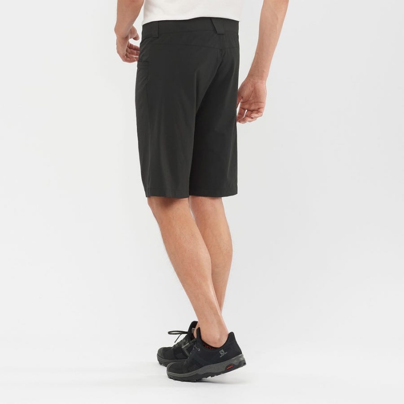 Men's Salomon WAYFARER Shorts Black | IN2466ZUT