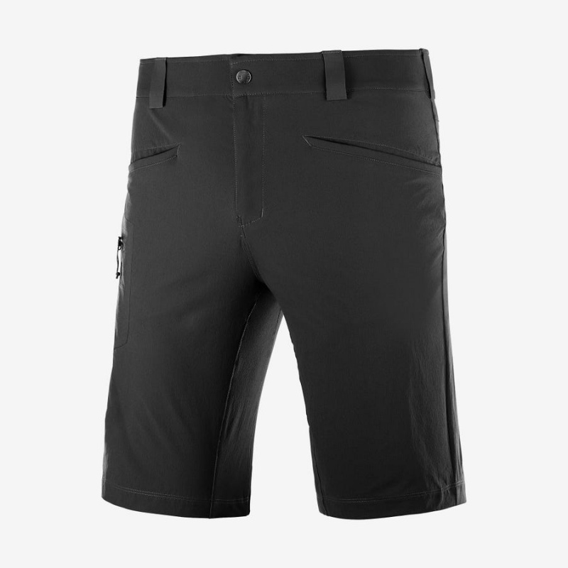 Men's Salomon WAYFARER Shorts Black | IN2466ZUT