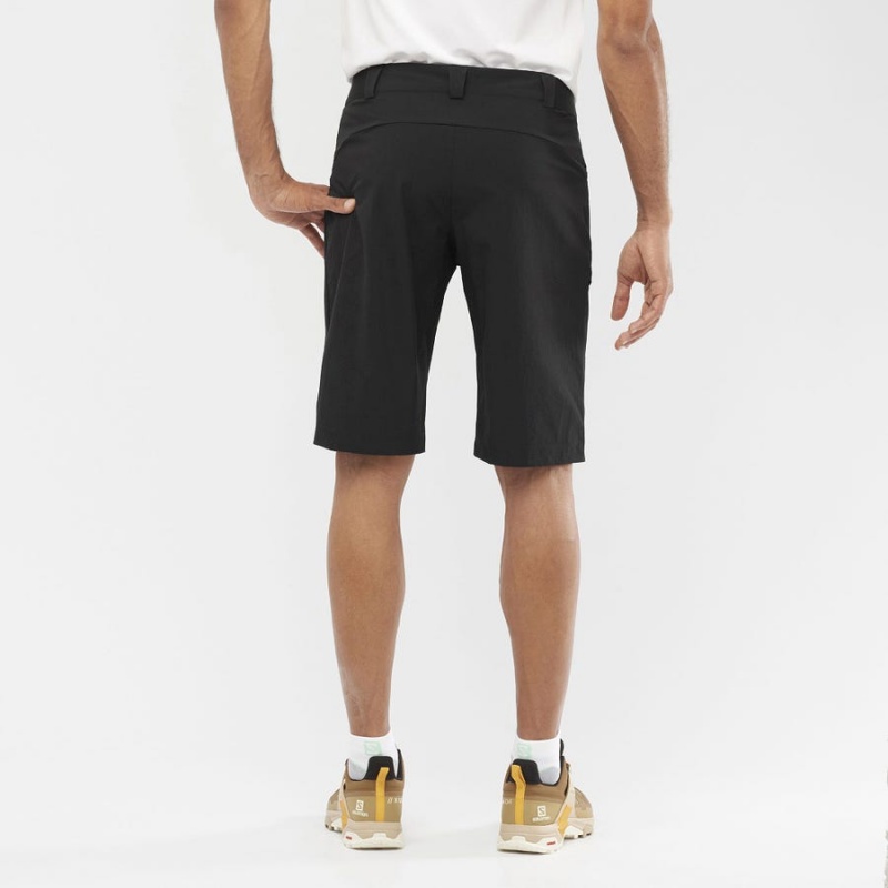 Men's Salomon WAYFARER Shorts Black | IN2477DFM