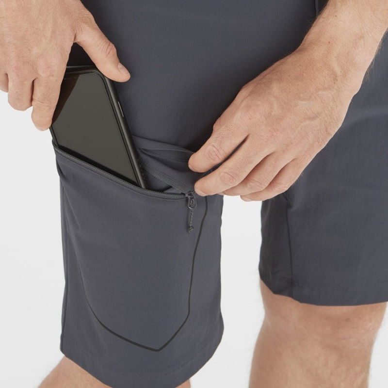 Men's Salomon WAYFARER Shorts Grey | IN2475AHK