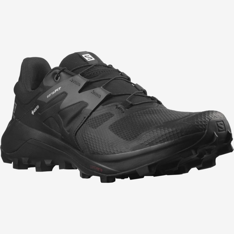 Men's Salomon WILDCROSS 2 GORE-TEX Trail Running Shoes Black | IN2089YXF