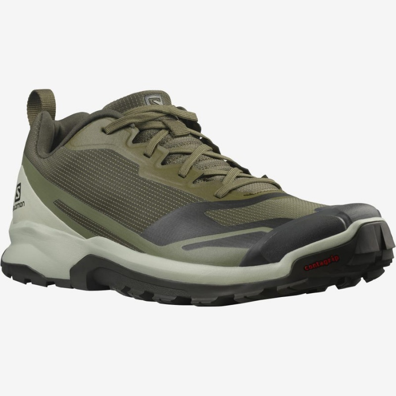 Men's Salomon XA COLLIDER 2 Trail Running Shoes Olive | IN2090UZG